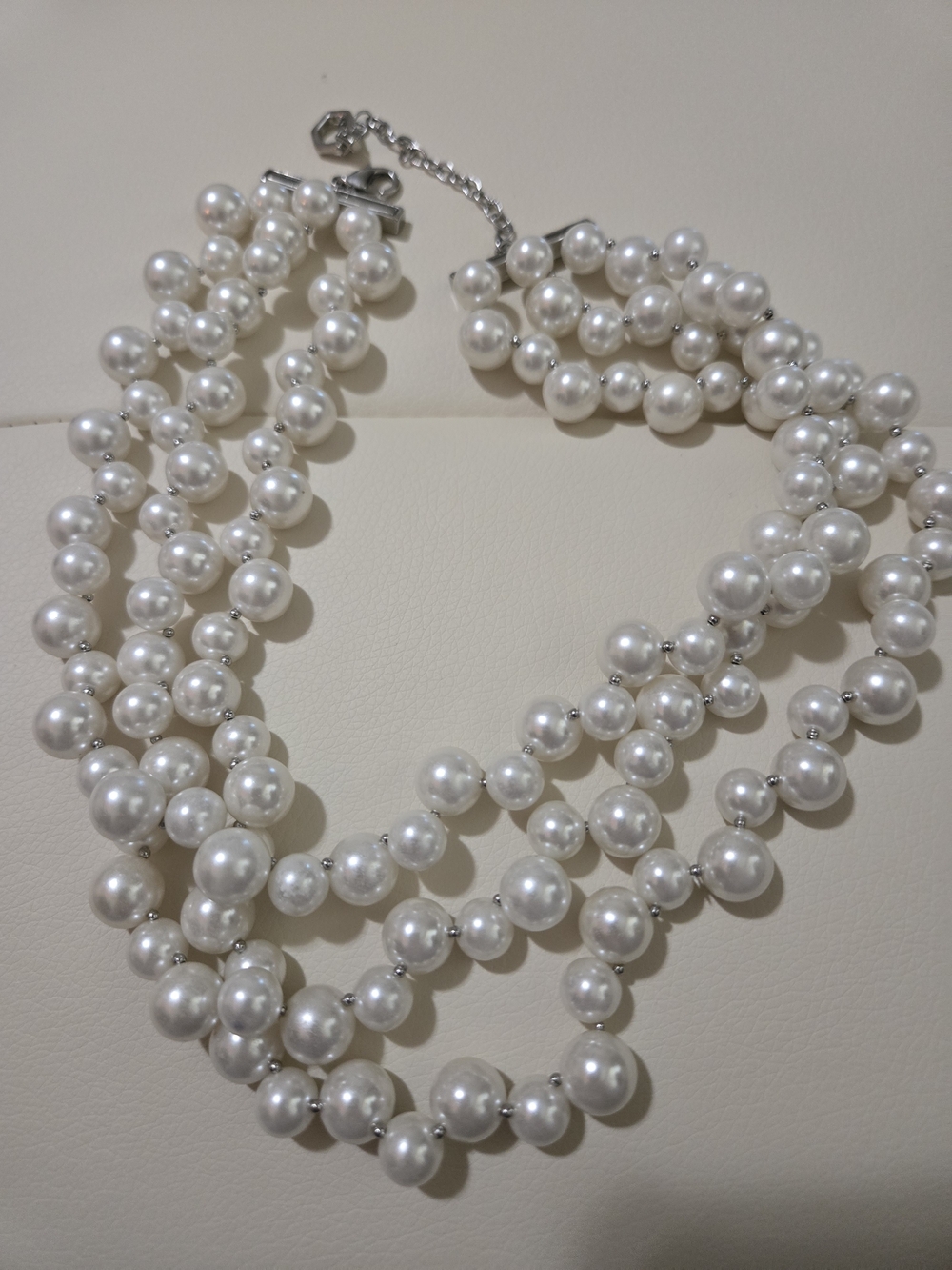 Apt. 9 White Multi-Strand Pearl Necklace